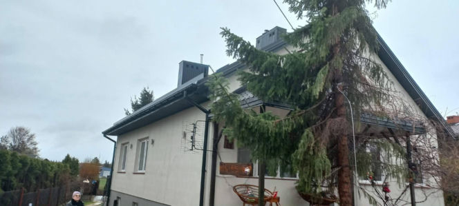 Powiat siedlecki: liczne interwencje strażaków w związku z wichurą