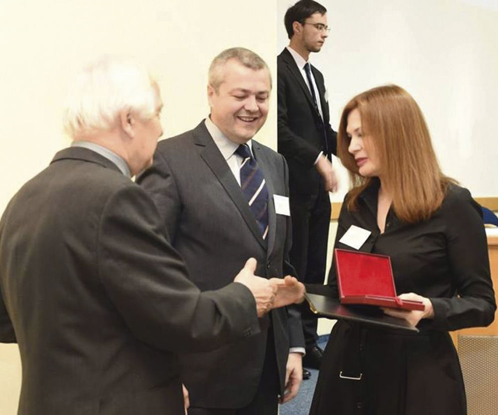Medal MERENTIBUS dla redaktor naczelnej „Architektury-murator”