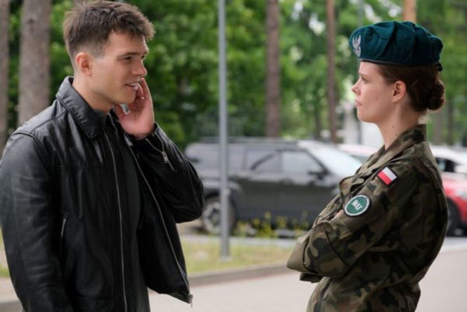 M jak miłość odc. 1898. Majka (Matylda Giegżno), Tomek Kubicki (Chris Cugowski)