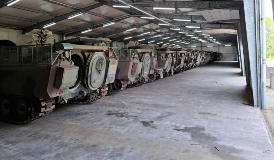 Transportery YPR-765 gotowe do wysłania na Ukrainę