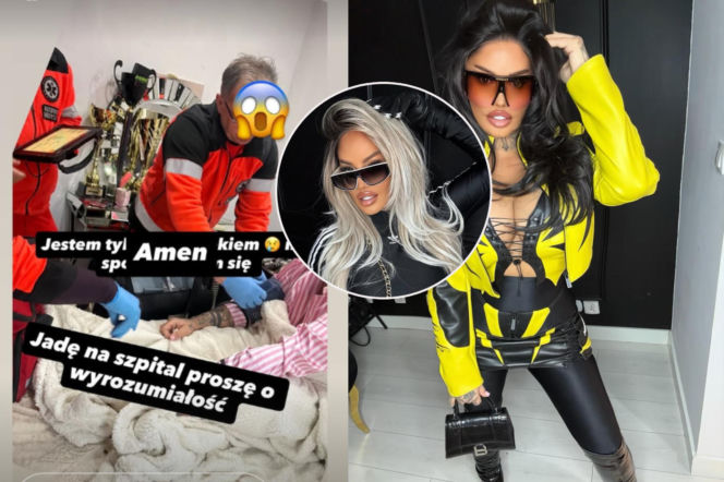 Laluna opublikowała niepokojące zdjęcie z ratownikami medycznymi. Jadę na szpital. Co się stało? Wyjaśniła