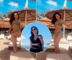 Justyna Steczkowska kusi w zielonym bikini! 53-latka rozgrzała fanów do czerwoności!