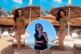 Justyna Steczkowska kusi w zielonym bikini! 53-latka rozgrzała fanów do czerwoności!