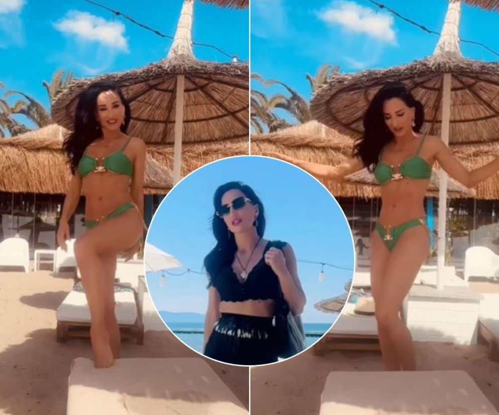 Justyna Steczkowska kusi w zielonym bikini! 53-latka rozgrzała fanów do czerwoności!