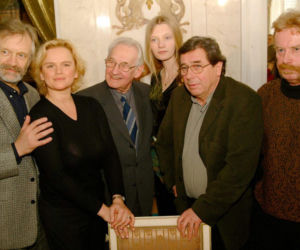 Andrzej Wajda i Daniel Olbrychski 