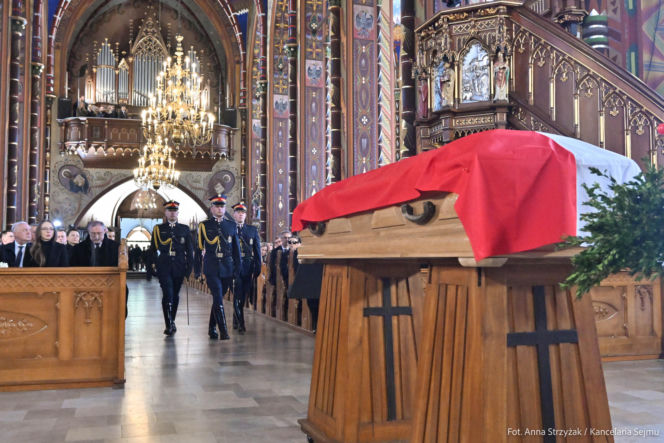 Trumna z ciałem Litewki