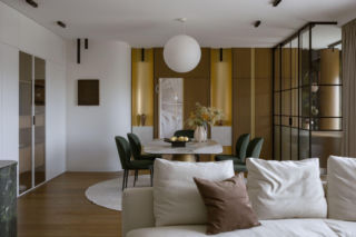 Tak to można mieszkać. 12 pomieszczeń, a w środku luksus, ale bez ostentacji. 138 metrów quiet luxury na Kabatach