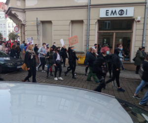 Protest w Grudziądzu