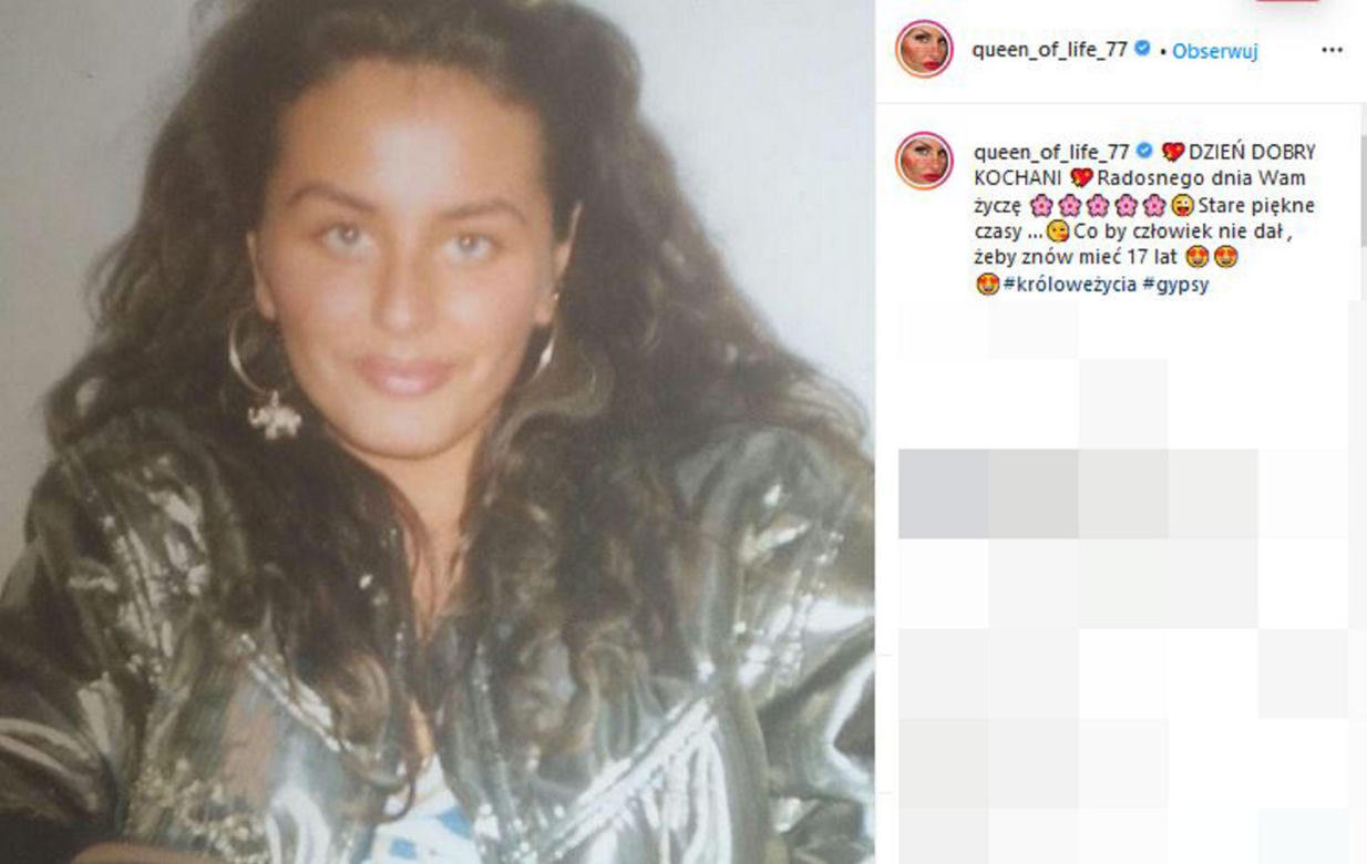 Kaźmierska ma loki jak Esmeralda