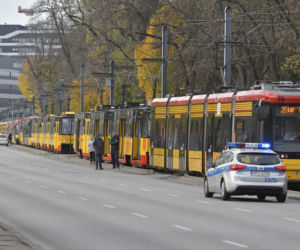 Wypadek tramwajowy przy ul.Elekcyjnej w Warszawie