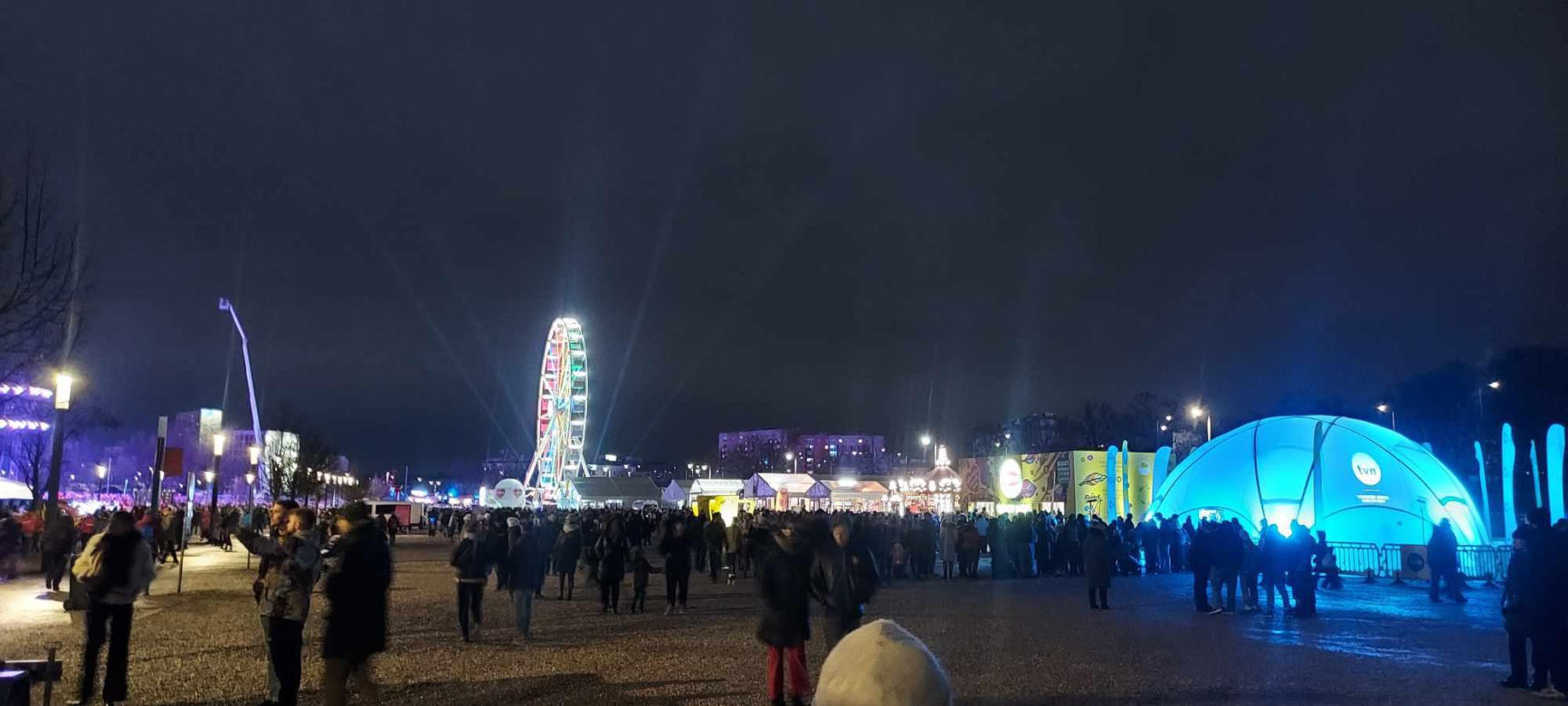 Miasteczko WOŚP pod Stadionem Narodowym 