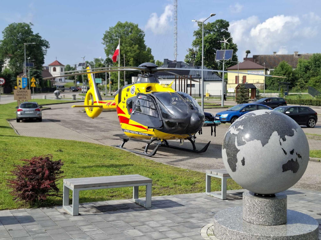 Wypadek nastolatka na hulajnodze w Mircu