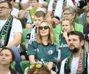 Legia Warszawa - Zagłębie Lubin: Zdjęcia kibiców