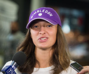 Iga Świątek jako 17-latka