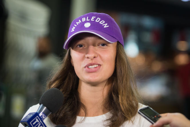 Iga Świątek jako 17-latka