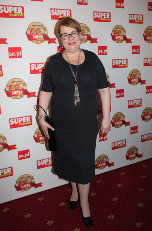 Ilona Łepkowska na urodzinach "Super Expressu"