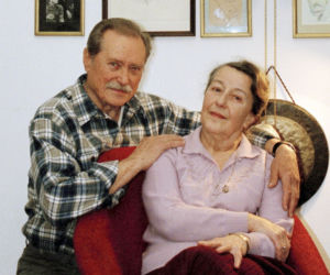 Emil Karewicz z żoną