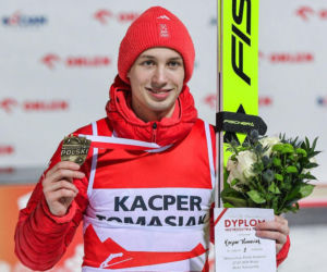 Kacper Tomasiak najlepszy w Szczyrku. Zimowy mistrz wygrywa już w lipcu!