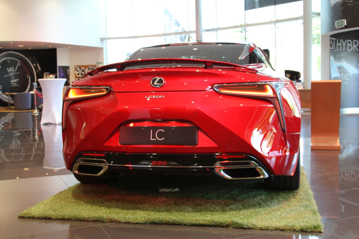 Lexus LC 500 - polski debiut w Krakowie