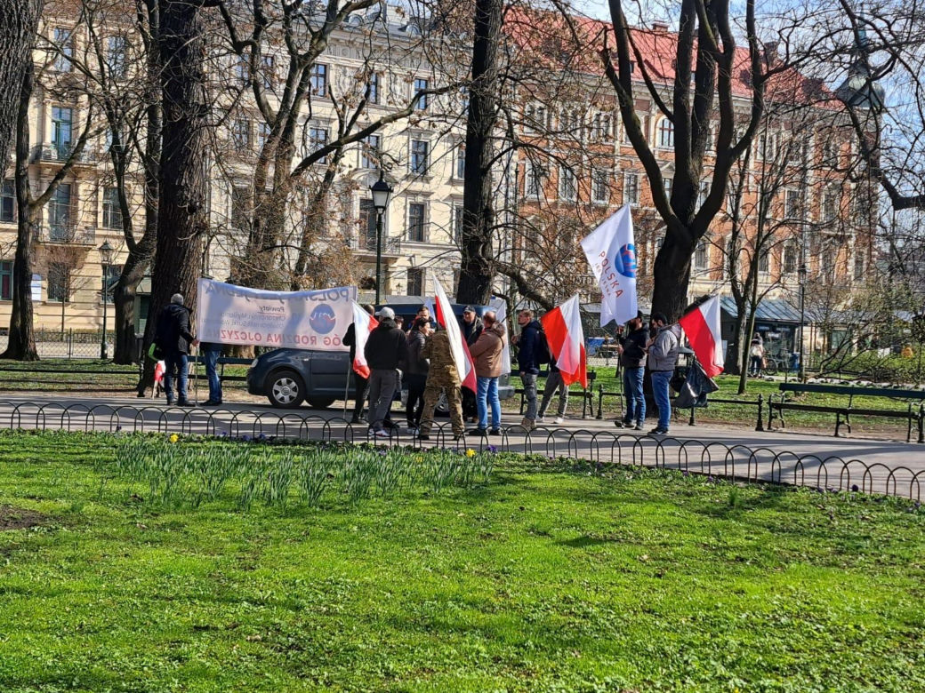 Protest rolników w Krakowie. 20.03.2024