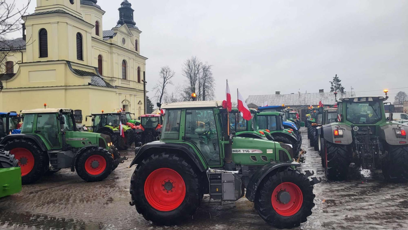 Rolniczy protest przeciwko inportowi z boża z Ukrainy i restrykcjom Europejskiego Zielonego Ładu 
