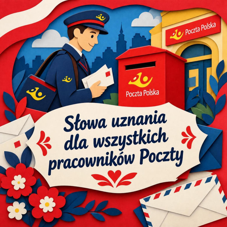 Życzenia na Dzień Poczty Polskiej 