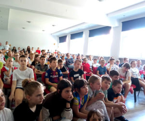 Były siatkarz, Marcin Prus odwiedził uczniów SP nr 7 w Grudziądzu 