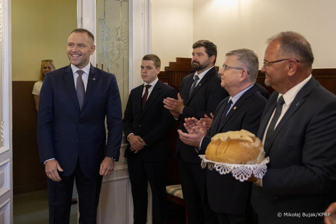 Prezydent RP Karol Nawrocki z wizytą w Skawinie