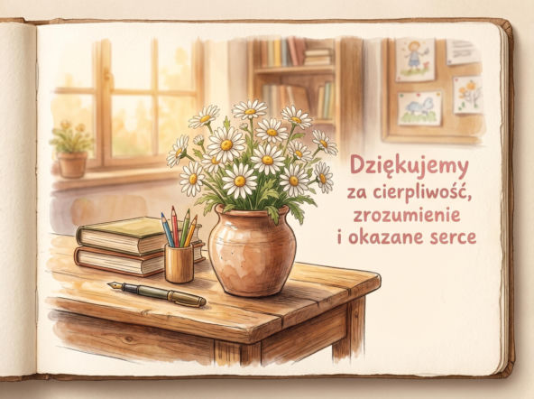 Życzenia na zakończenie roku szkolnego dla wychowawcy