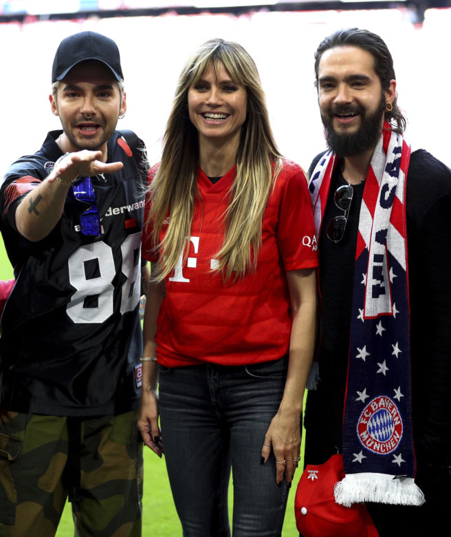 Bill Kaulitz i Tom Kaulitz, Heidi Klum