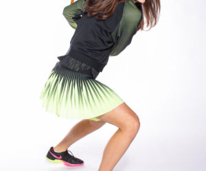 Iga Świątek jako 15-latka