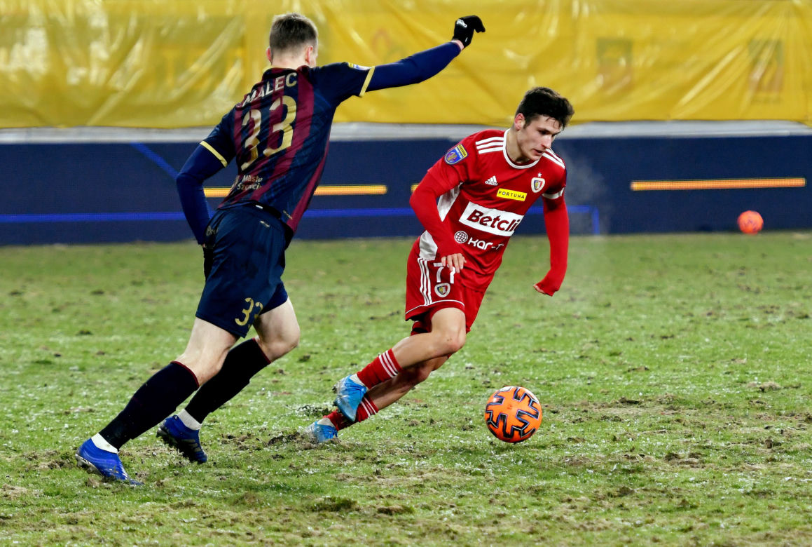 Pogoń Szczecin - Piast Gliwice 1:2 w 1/8 finału Pucharu Polski