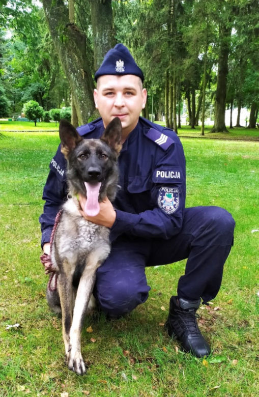 Wstąpiła do garwolińskiej policji. Biega za piłką i złodziejami