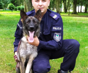 Wstąpiła do garwolińskiej policji. Biega za piłką i złodziejami