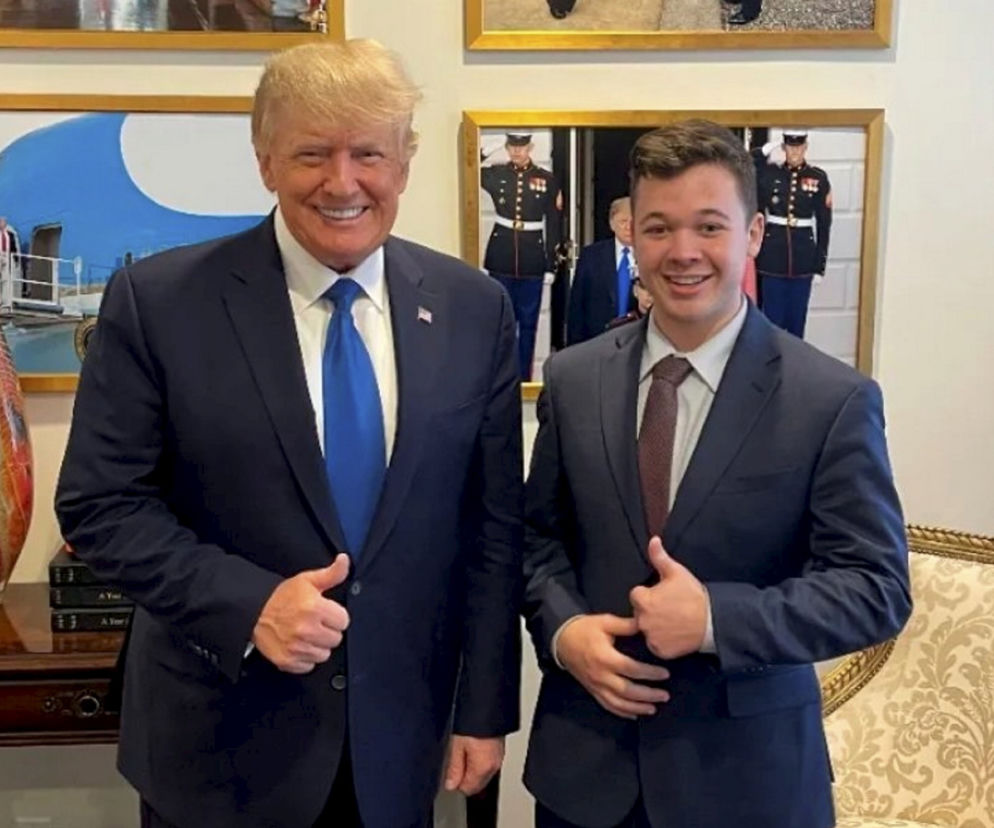 Trump ugościł uniewinnionego zabójcę