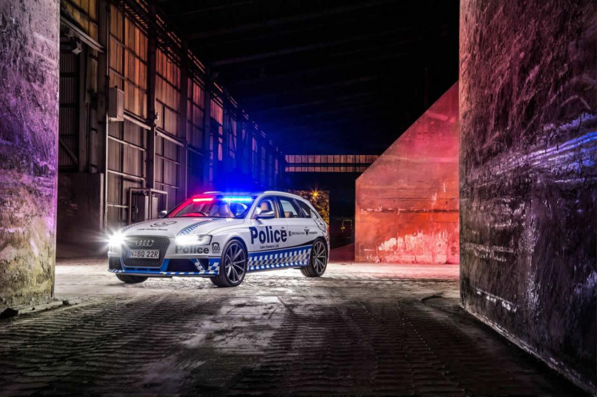 Audi RS4 Avant w służbie australijskiej policji
