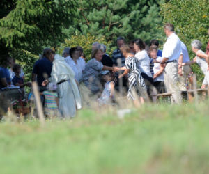 Odprawili mszę za dwór Komorowskich