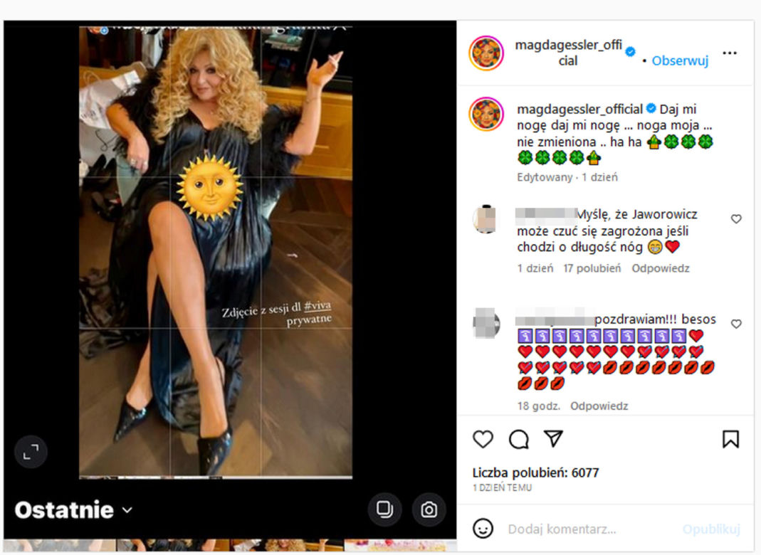  Magda Gessler w odważnej sesji. Oskarżają ją o przeróbki! Awantura!