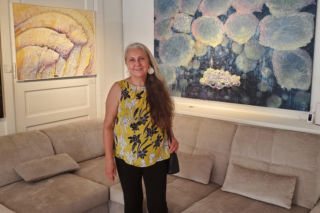 W Ameryce rozwinęła skrzydła. „Praca nad obrazami jest dla mnie medytacją”