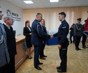 Ślubowanie policjantów w Bydgoszczy