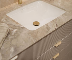 Soft minimalizm w gdyńskim apartamencie - projekt Agata Piltz