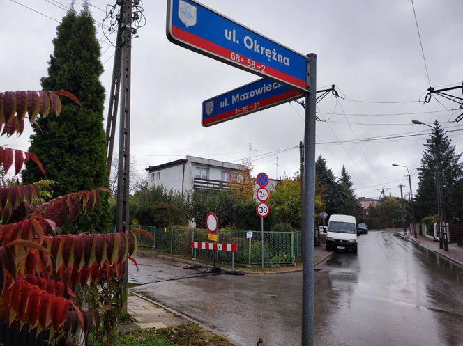 Ulica Mazowiecka w Siedlcach jest remontowana na dwóch różnych odcinkach