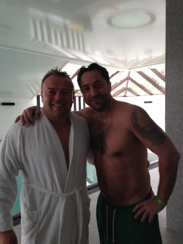 Marcin Miller nad morzem