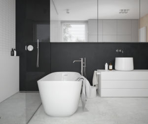 Projekt wnętrz domu w stylu minimalistycznym