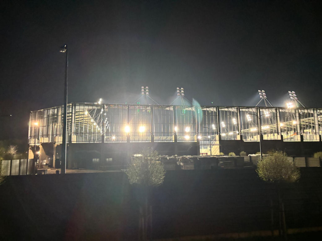 Oświetlenie stadionu przy ul. Kilińskiego w Nowym Sączu 