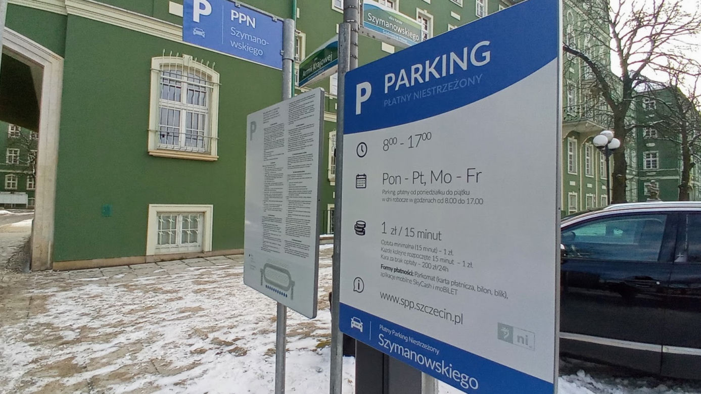 Nowe zasady parkowania w Szczecinie