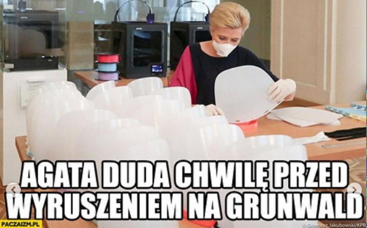 Memy z Agatą Dudą 