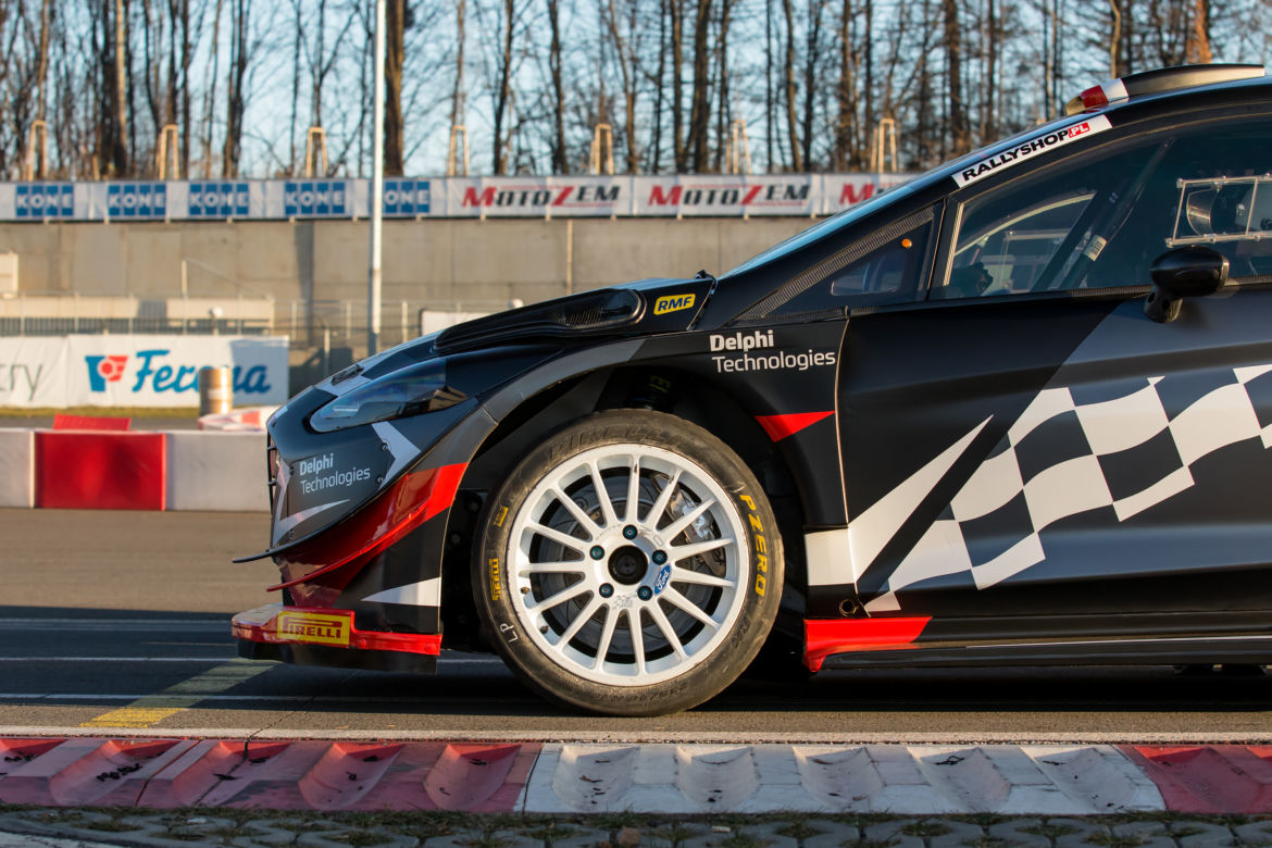 Ford Fiesta WRC Kajetana Kajetanowicza na 56. Rajd Barbórka