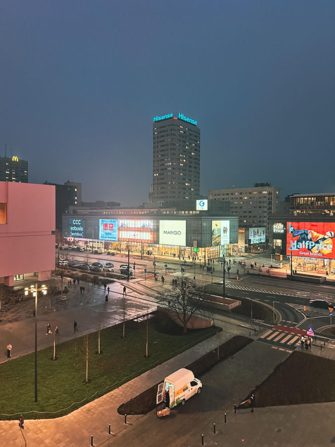 Centrum Warszawy i Jarmark Warszawski