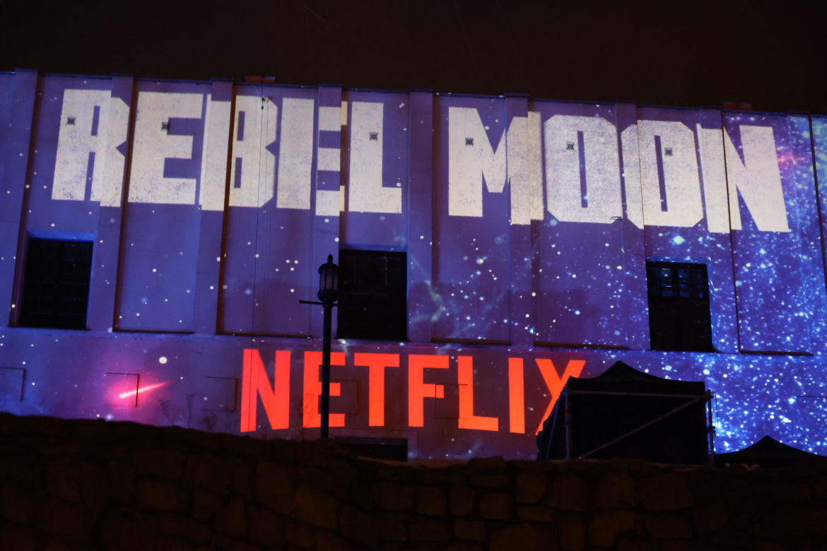 Promocja filmu „Rebel Moon” Netflixa w Lublinie